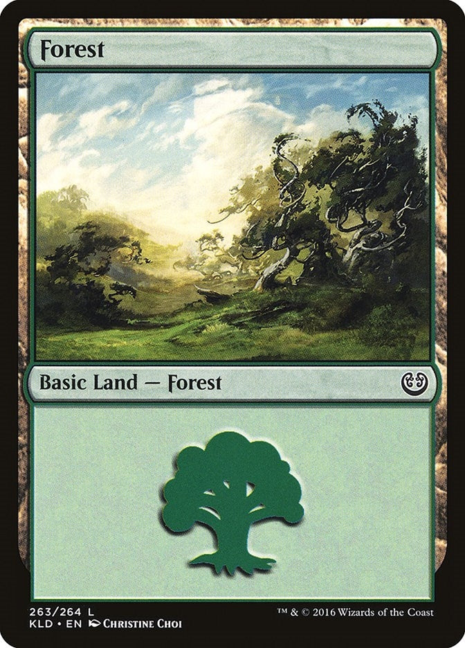 Image for Forest (263) (263) (Kaladesh) - Magic: The Gathering