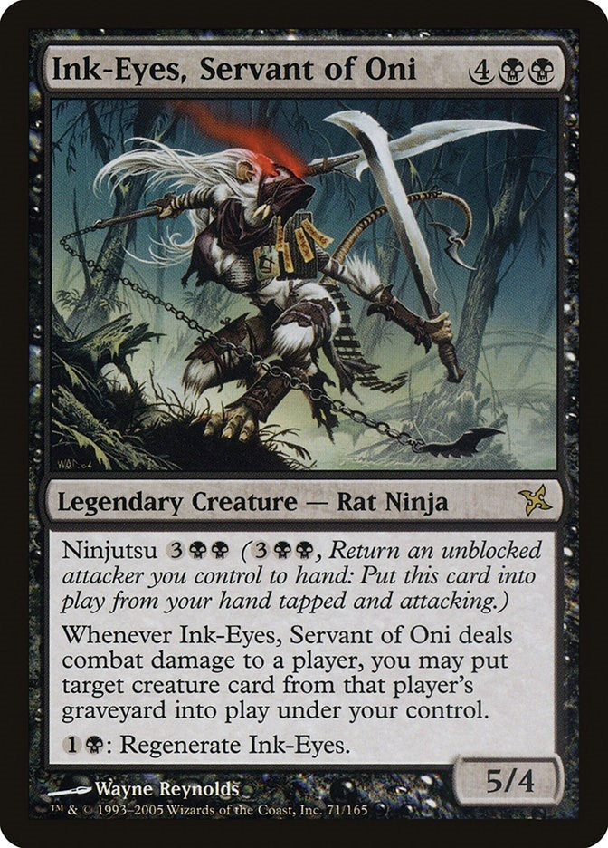 Image for Ink-Eyes, Servant of Oni (71) (Betrayers of Kamigawa) - Magic: The Gathering