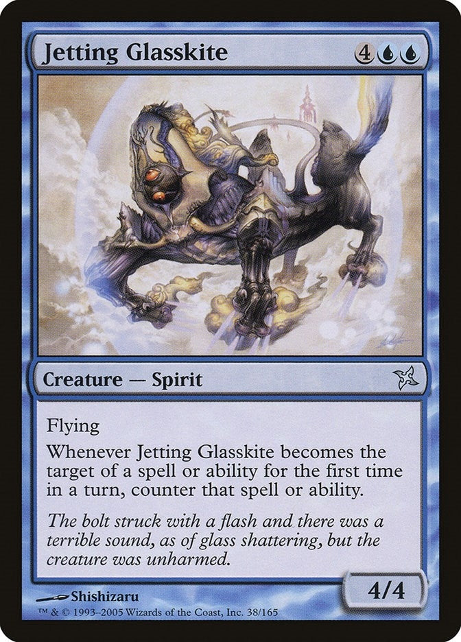 Image for Jetting Glasskite (38) (Betrayers of Kamigawa) - Magic: The Gathering