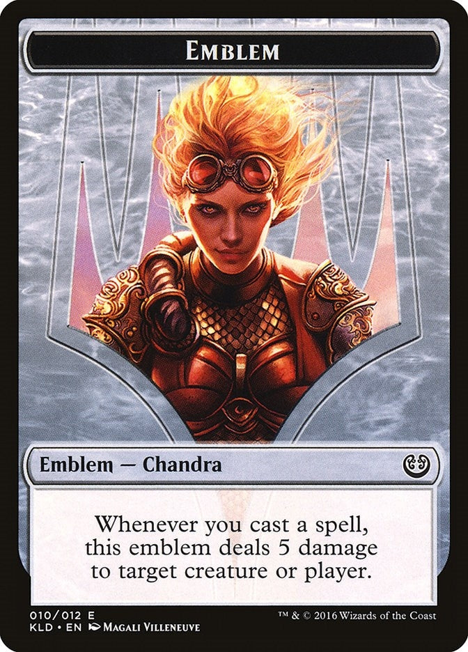 Image for Emblem - Chandra, Torch of Defiance (10) (Kaladesh) - Magic: The Gathering