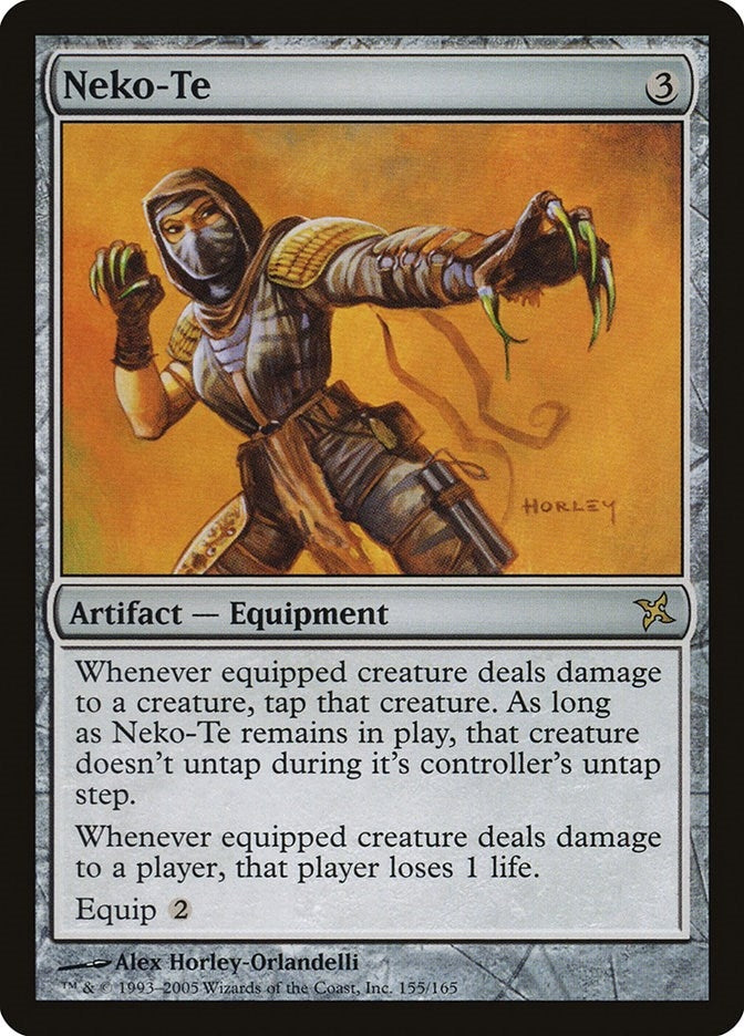 Image for Neko-Te (155) (Betrayers of Kamigawa) - Magic: The Gathering