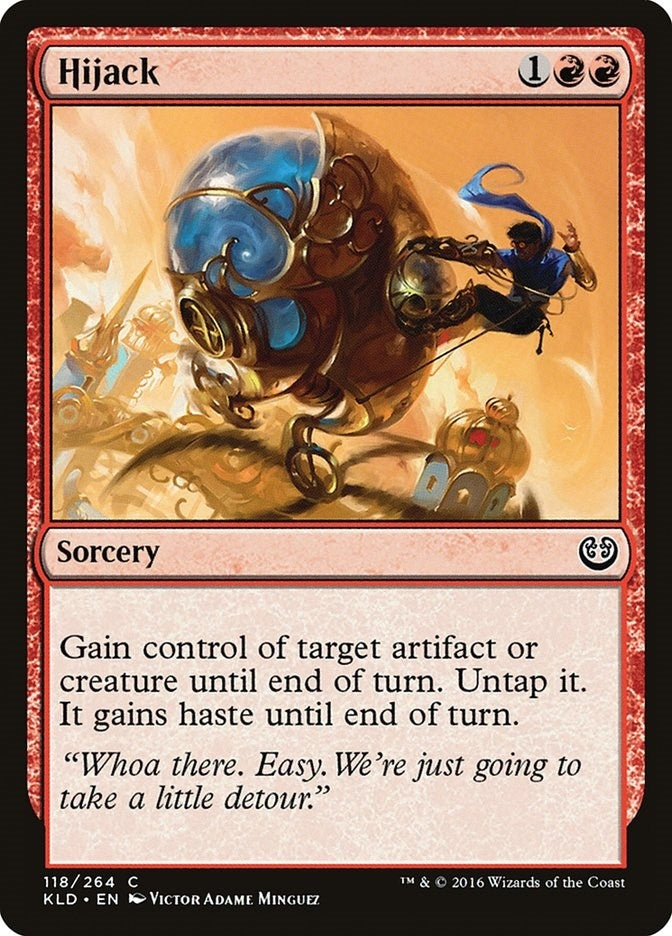 Image for Hijack (118) (Kaladesh) - Magic: The Gathering