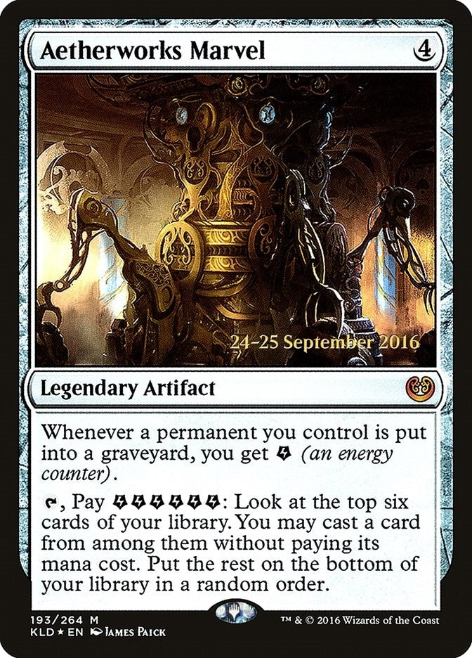 Image for Aetherworks Marvel (193) (Prerelease Cards) - Magic: The Gathering