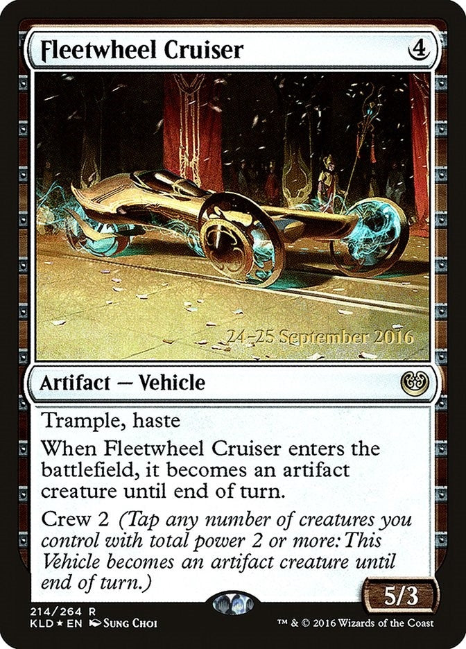 Image for Fleetwheel Cruiser (214) (Prerelease Cards) - Magic: The Gathering