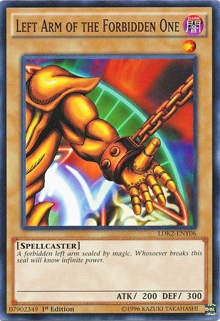 Image for Left Arm of the Forbidden One (LDK2-ENY06) (Legendary Decks II) - YuGiOh