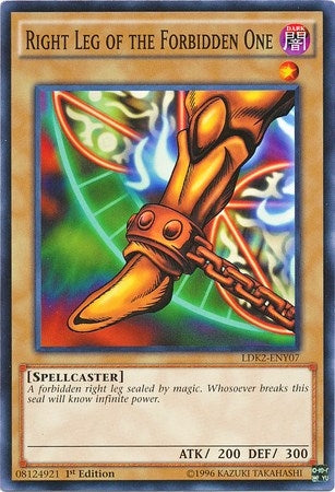 Image for Right Leg of the Forbidden One (LDK2-ENY07) (Legendary Decks II) - YuGiOh