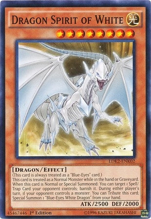 Image for Dragon Spirit of White (LDK2-ENK02) (Legendary Decks II) - YuGiOh