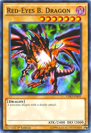 Image for Red-Eyes B. Dragon (LDK2-ENJ01) (Legendary Decks II) - YuGiOh