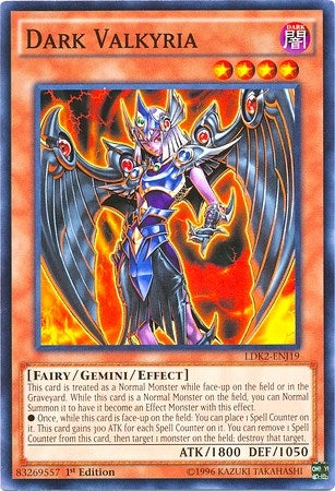 Image for Dark Valkyria (LDK2-ENJ19) (Legendary Decks II) - YuGiOh