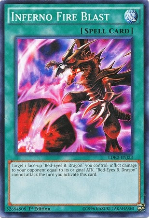 Image for Inferno Fire Blast (LDK2-ENJ23) (Legendary Decks II) - YuGiOh