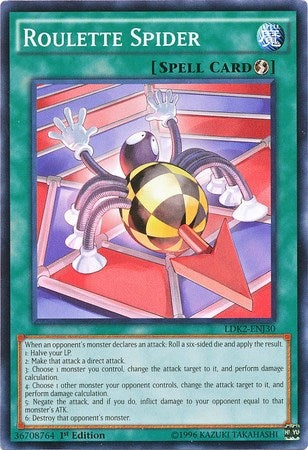 Image for Roulette Spider (LDK2-ENJ30) (Legendary Decks II) - YuGiOh