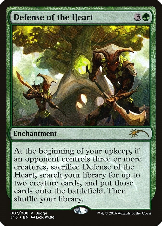 Image for Defense of the Heart (7) (Judge Promos) - Magic: The Gathering