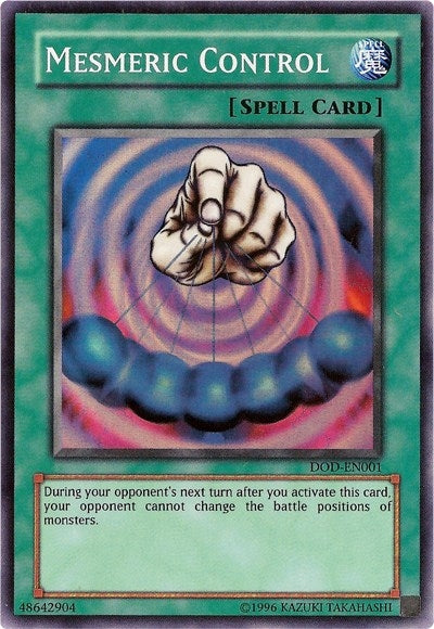 Image for Mesmeric Control (EU) (DOD-EN001) (DOD) - YuGiOh