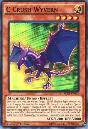 Image for C-Crush Wyvern (SDKS-EN003) (SDKS) - YuGiOh