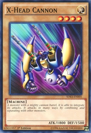 Image for X-Head Cannon (SDKS-EN005) (SDKS) - YuGiOh