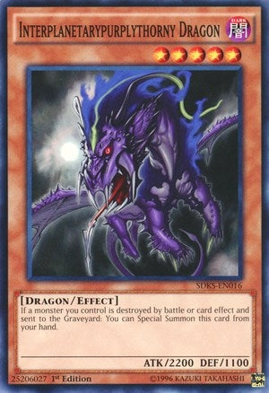 Image for Interplanetarypurplythorny Dragon (SDKS-EN016) (SDKS) - YuGiOh