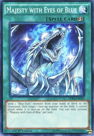 Image for Majesty with Eyes of Blue (SDKS-EN021) (SDKS) - YuGiOh