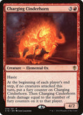 Image for Charging Cinderhorn (16) (Commander 2016) - Magic: The Gathering