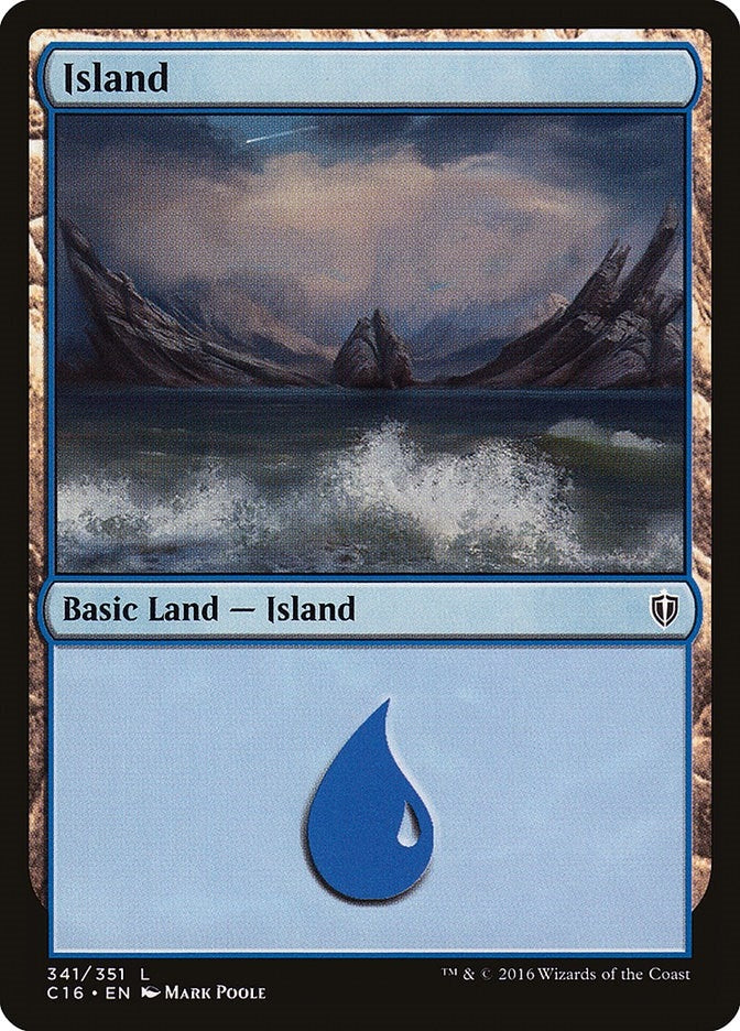 Image for Island (341) (341) (Commander 2016) - Magic: The Gathering