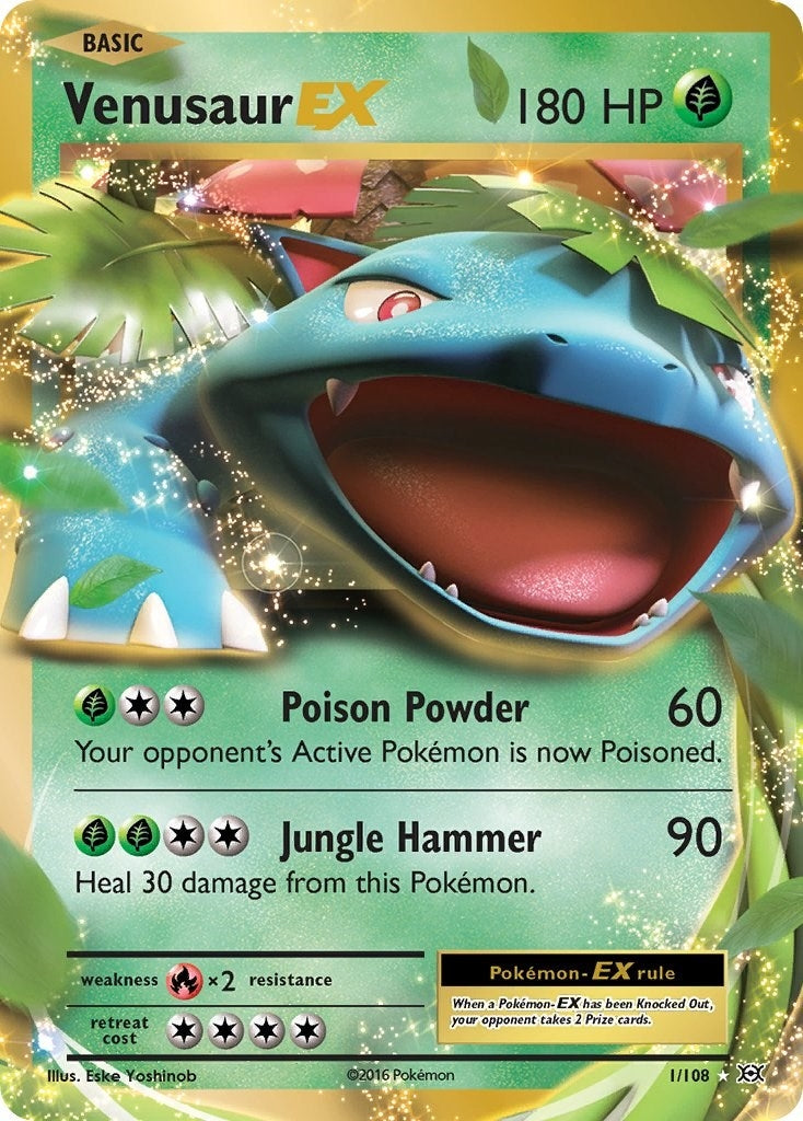 Image for Venusaur EX (1/108) (EVO) - Pokemon