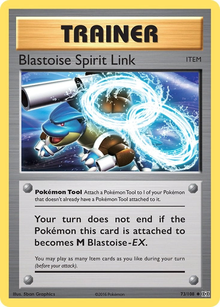 Image for Blastoise Spirit Link (73/108) (EVO) - Pokemon