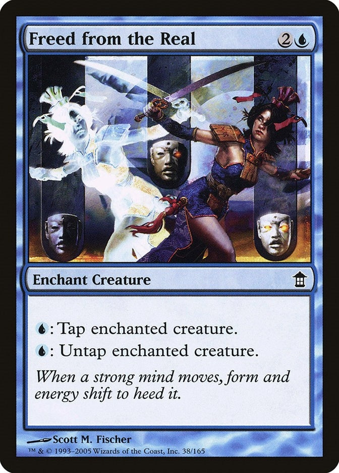 Image for Freed from the Real (38) (Saviors of Kamigawa) - Magic: The Gathering