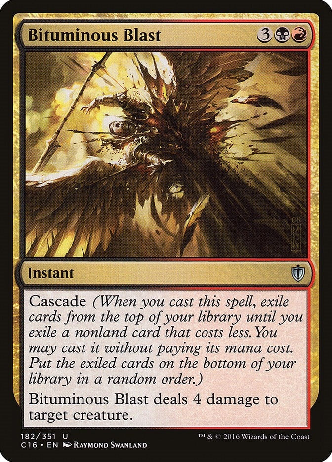 Image for Bituminous Blast (182) (Commander 2016) - Magic: The Gathering
