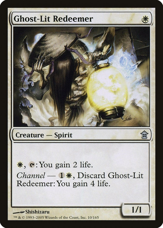 Image for Ghost-Lit Redeemer (10) (Saviors of Kamigawa) - Magic: The Gathering