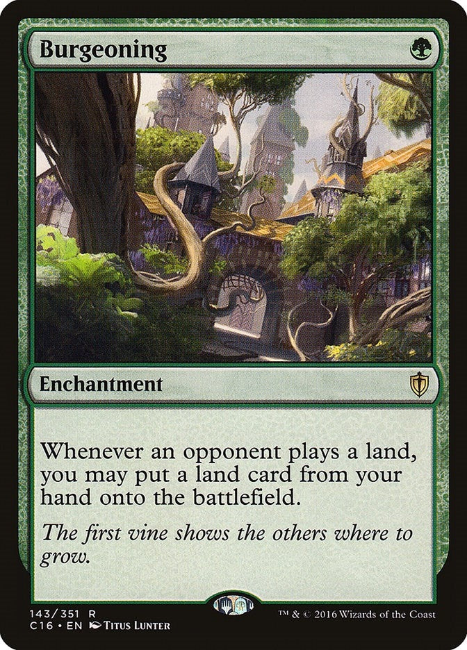 Image for Burgeoning (143) (Commander 2016) - Magic: The Gathering