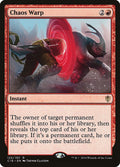 Image for Chaos Warp (122) (Commander 2016) - Magic: The Gathering