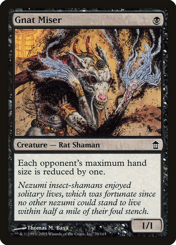 Image for Gnat Miser (70) (Saviors of Kamigawa) - Magic: The Gathering