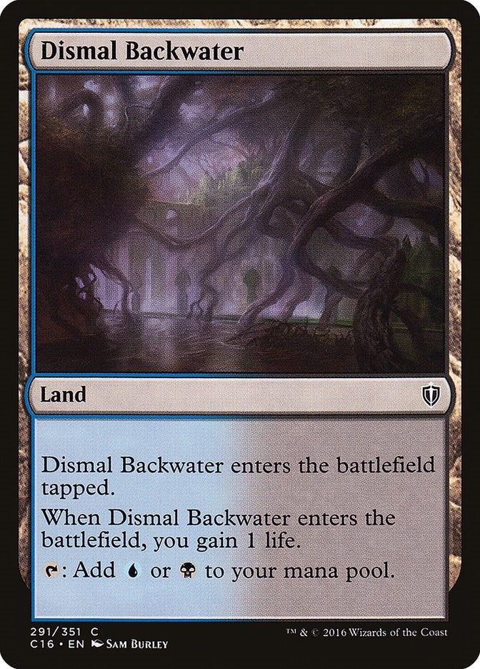 Image for Dismal Backwater (291) (Commander 2016) - Magic: The Gathering