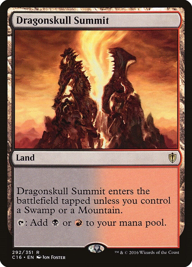 Image for Dragonskull Summit (292) (Commander 2016) - Magic: The Gathering