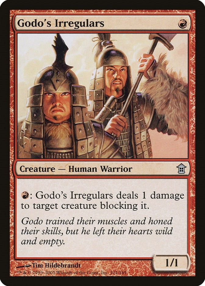 Image for Godo's Irregulars (101) (Saviors of Kamigawa) - Magic: The Gathering