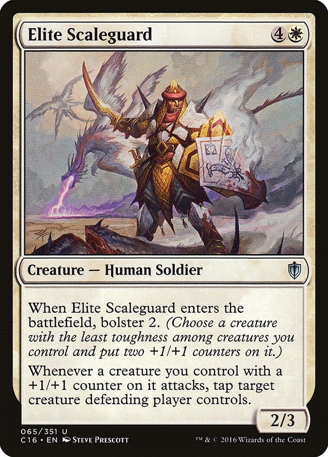 Image for Elite Scaleguard (65) (Commander 2016) - Magic: The Gathering