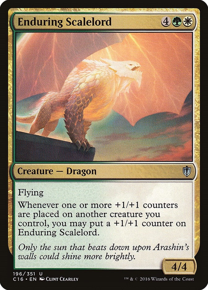 Image for Enduring Scalelord (196) (Commander 2016) - Magic: The Gathering