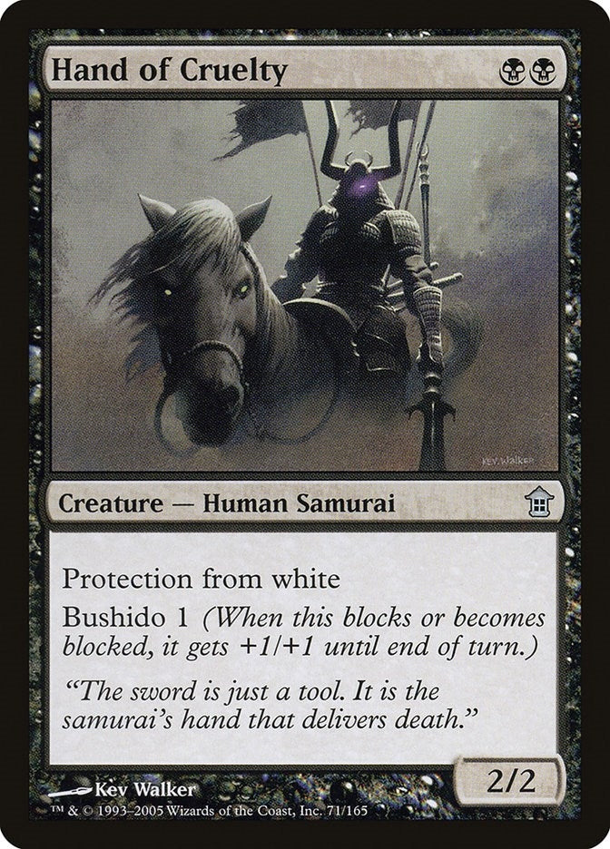 Image for Hand of Cruelty (71) (Saviors of Kamigawa) - Magic: The Gathering