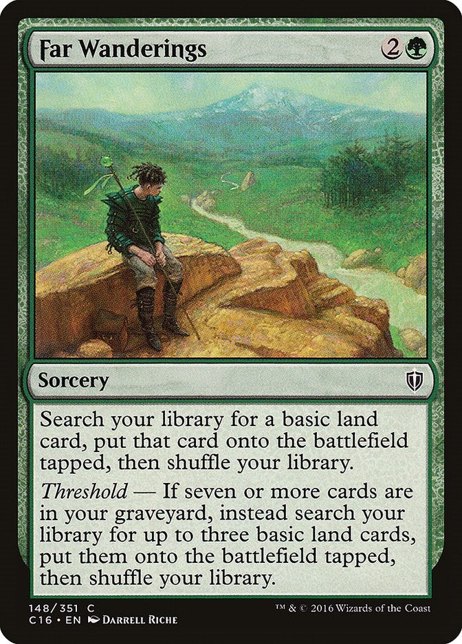 Image for Far Wanderings (148) (Commander 2016) - Magic: The Gathering