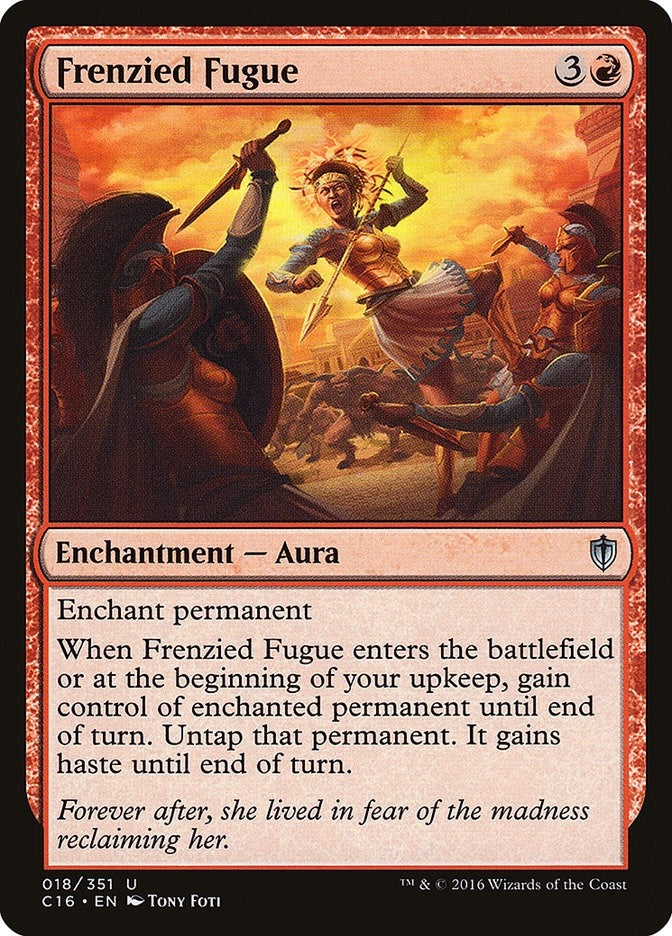 Image for Frenzied Fugue (18) (Commander 2016) - Magic: The Gathering