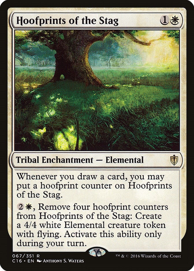 Image for Hoofprints of the Stag (67) (Commander 2016) - Magic: The Gathering
