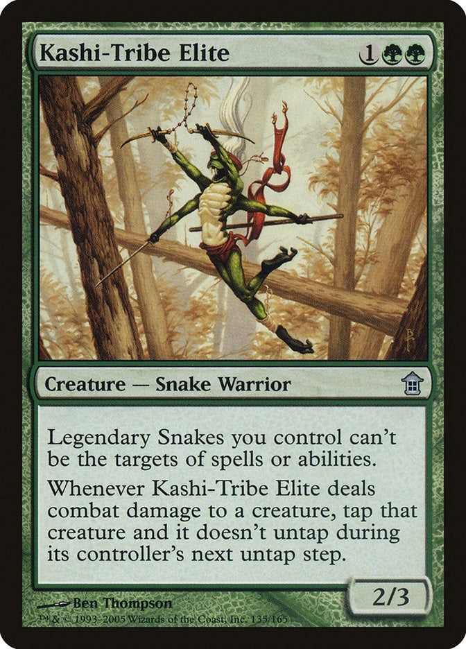 Image for Kashi-Tribe Elite (135) (Saviors of Kamigawa) - Magic: The Gathering