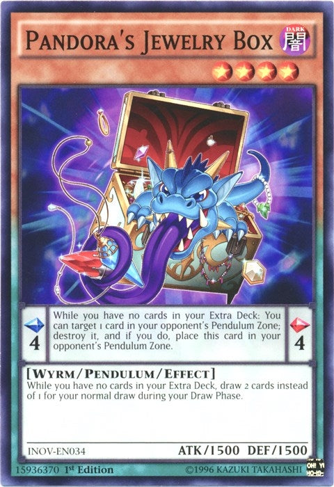 Image for Pandora's Jewelry Box (INOV-EN034) (INOV) - YuGiOh