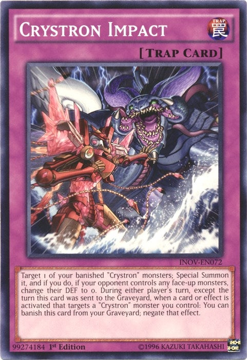 Image for Crystron Impact (INOV-EN072) (INOV) - YuGiOh