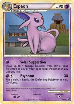 Image for Espeon - 2/90 (HGSS Undaunted) (002/090) (PR) - Pokemon