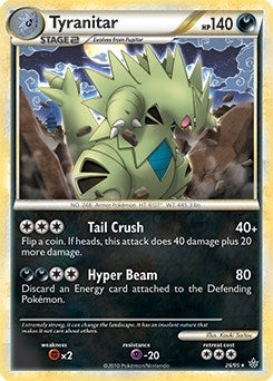 Image for Tyranitar - 26/95 (HGSS Unleashed) (026/095) (PR) - Pokemon