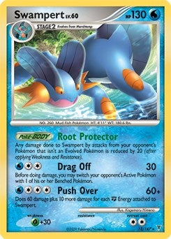 Image for Swampert - 12/147 (DPPt Supreme Victors) (012/147) (PR) - Pokemon