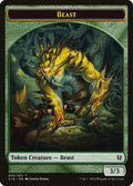 Image for Beast // Ogre Double-Sided Token (14 // 13) (Commander 2016) - Magic: The Gathering