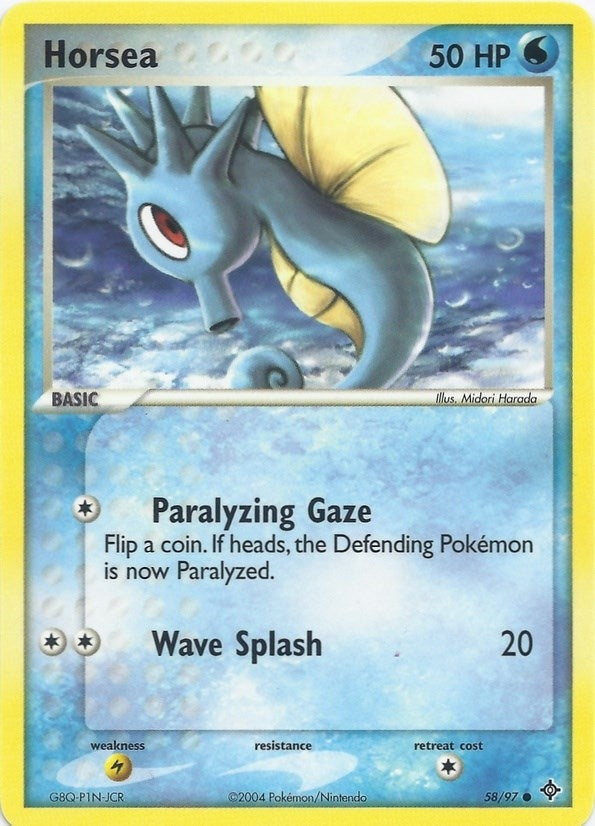 Image for Horsea (58) (BST) - Pokemon