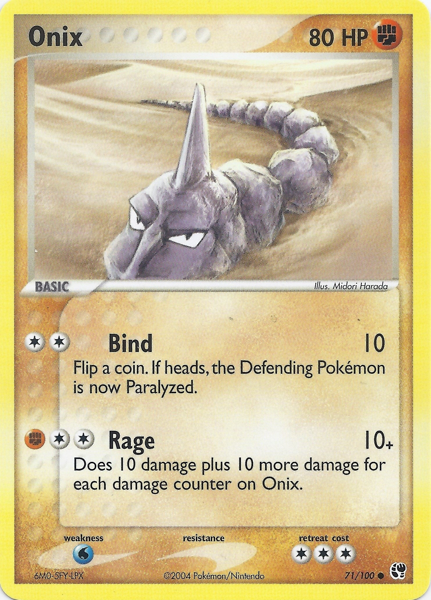 Image for Onix (71) (BST) - Pokemon