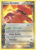 Image for Team Magma's Groudon - 9/95 (EX Team Magma vs Team Aqua) (009/095) (PR) - Pokemon
